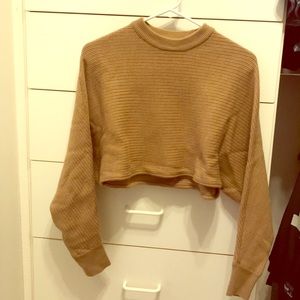 Aritza crop sweater- like new!